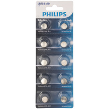 Philips Alkaline LR754 Batterien 10 Stk