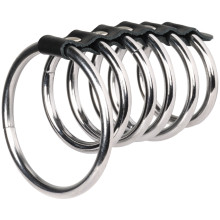 Rimba Penisring-Röhre mit Hodenring aus Metall
