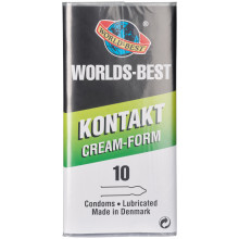 Worlds-Best Kontakt Cream-Form Kondome 10 Stk