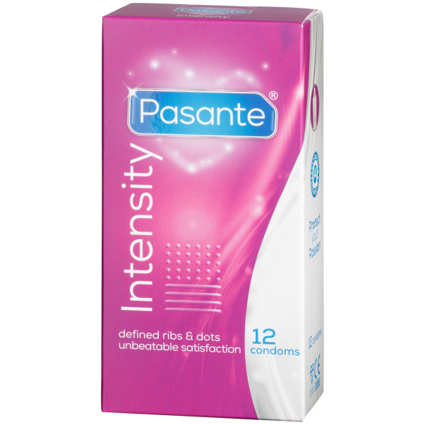 Pasante Intensity Ribs & Dots-Kondome 12 Stück