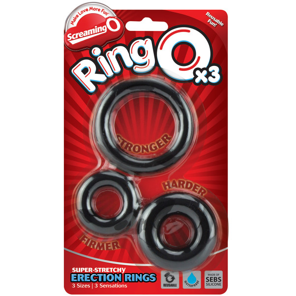 Screaming O RingO Penisringe 3er-Packung