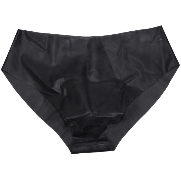 Latex-Panties mit Dildo